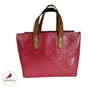 Louis Vuitton Vernis Reade PM Pomme D’Amour Patent Tote